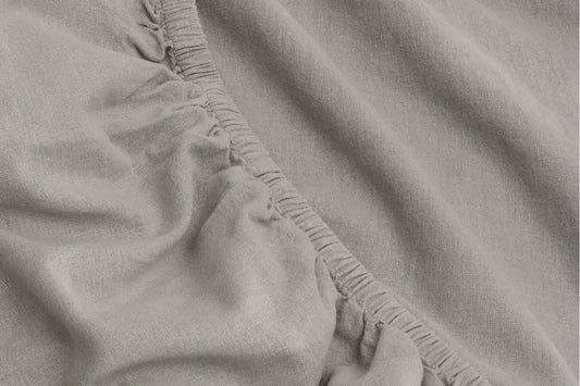 Linen-Cotton Fitted Sheet - Cal King