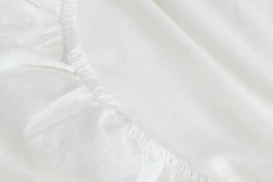 Linen-Cotton Fitted Sheet